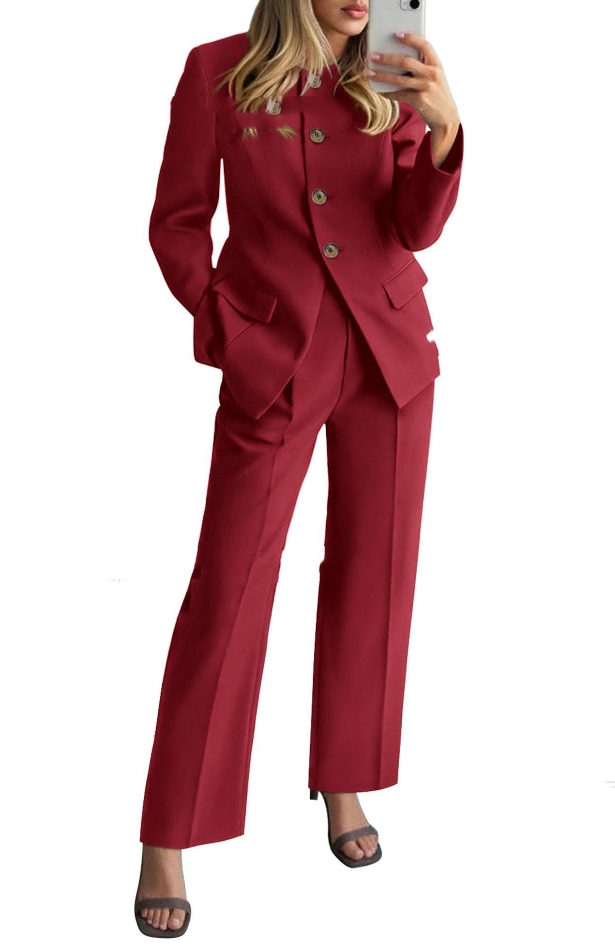 Pantsuit Workplace High-end Two-piece Set For Women - Image 5