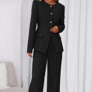 Pantsuit Workplace High-end Two-piece Set For Women